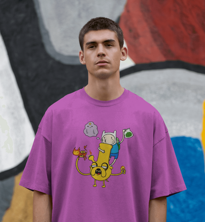 Jake The Bong Adventure Time Unisex Graphic Tee