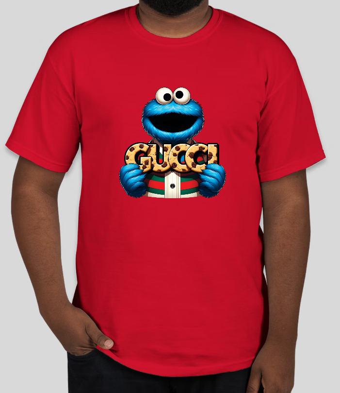 Cookie Monster GUCCI Cookie Graphic Tee Unisex Tee
