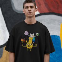Jake The Bong Adventure Time Unisex Graphic Tee