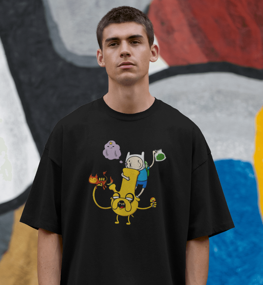 Jake The Bong Adventure Time Unisex Graphic Tee