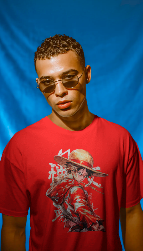 Straw Hat Luffy: One Piece Graphic Tee Unisex Shirt