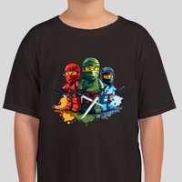 Ninjago Lloyd Kai & Jay Lego Boys Youth Graphic Tee