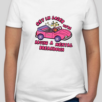 Rugrats Cynthia "Get In Loser..." Womens Fitted Graphic Tee