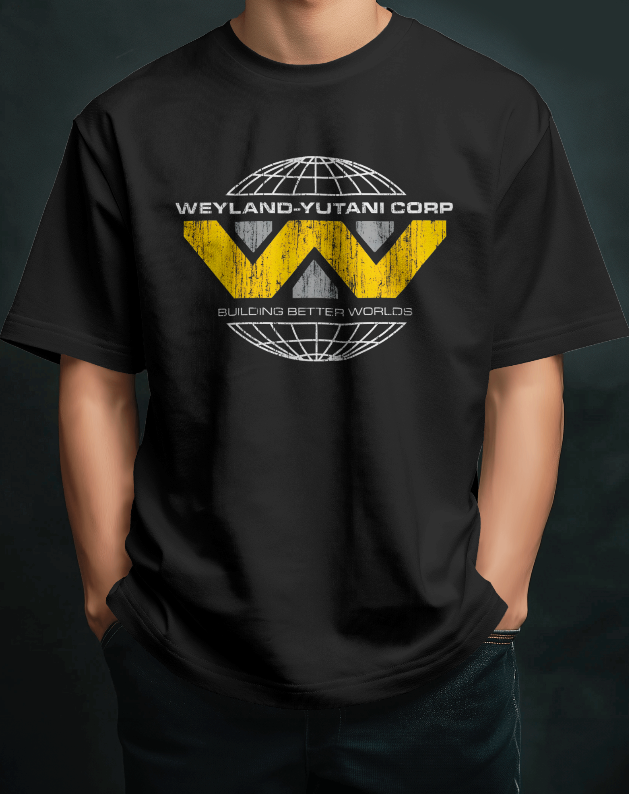 Weyland-Yutani Vintage Logo Tee Alien Unisex Shirt