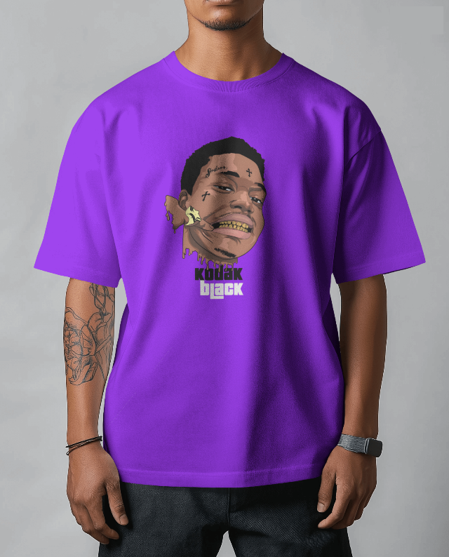 Kodak Black Gold Grill graphic Tee unisex Shirt