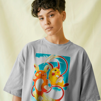 Raichu & Alolan Raichu Dynamic Duo Graphic Pokemon Tee
