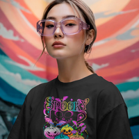 Spooky Brew Graphic Tee Unisex Halloween Shirt