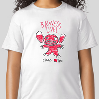Stitch Experiment 626 Badness Level Graphic Youth Girls Tee