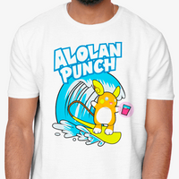 Alolan Punch Raichu Pokemon Tee Unisex T-Shirt