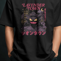 Lavender Town Haunter Graphic Pokemon Tee Unisex