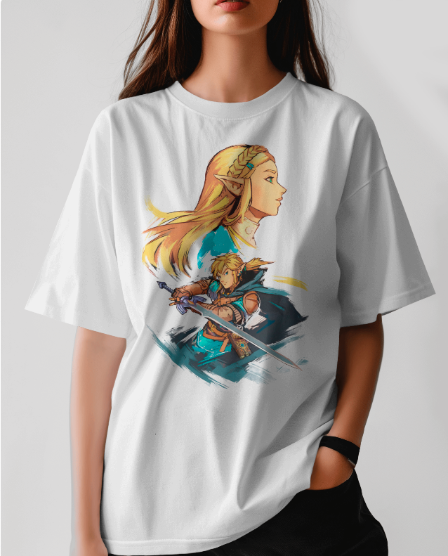 Hyrule's Chosen Ones : Zelda Graphic Tee Unisex Shirt
