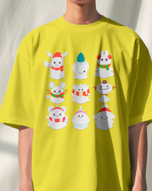 Pokémon Snow Friends Holiday Tee Chrtistmas Shirt