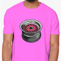 BBS Pink Rim JDM Graphic Tee Unisex Auto Shirt