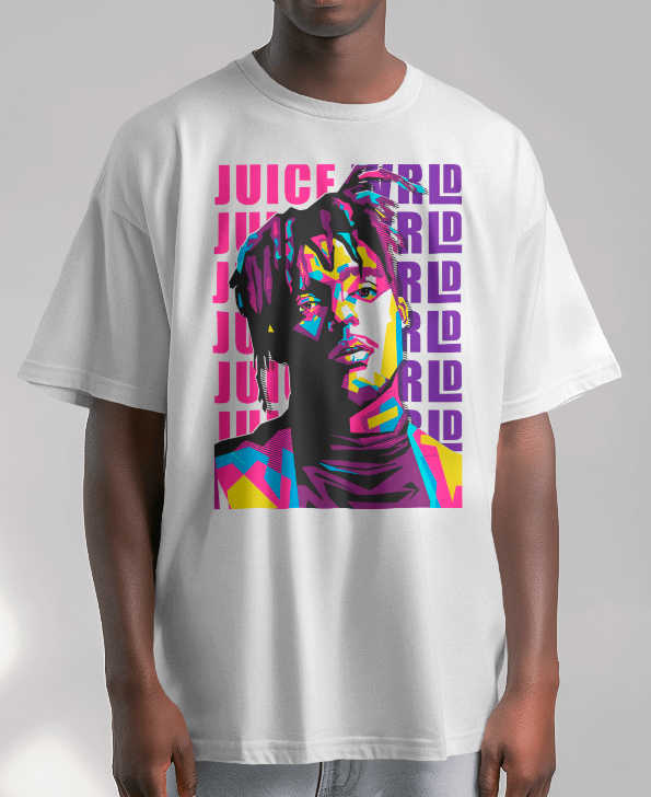 Juice WRLD Retro Pop-Art Tribute Tee