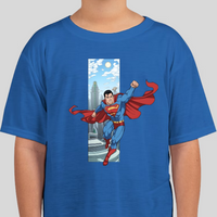 Superman: Man of Steel Graphic Tee Boys Youth Shirt