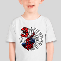 Spiderman Toddler Personalized Birthday Tee