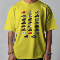 Air Jordan 1-23 Sneaker Graphic Tee Unisex Shirt