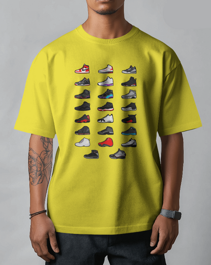 Air Jordan 1-23 Sneaker Graphic Tee Unisex Shirt