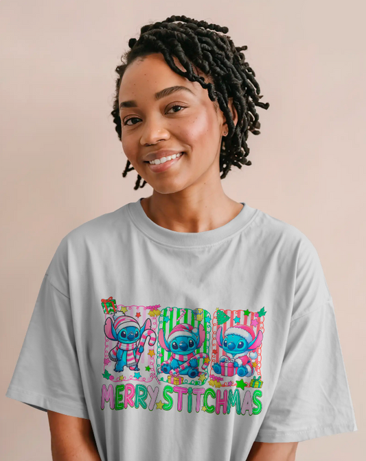 Merry Stitchmas! Stitch Holiday T-Shirt Unisex Christmas Tee