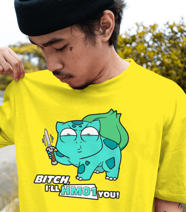 Bulbasaur HM01 Cut Graphic Tee Unisex Shirt