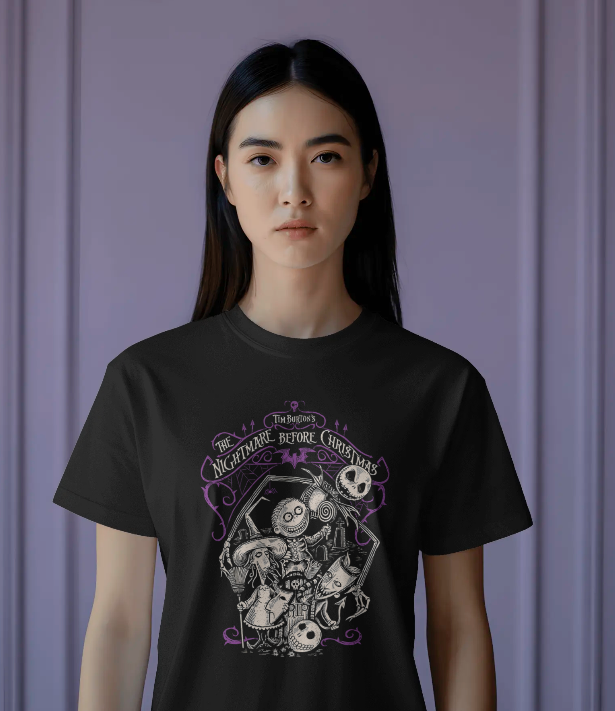 The Nightmare Before Christmas Graphic Tee Unisex