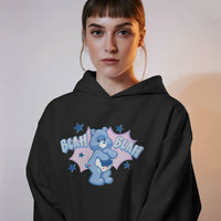 Grumpy Bear "Blah Blah" Graphic Hoodie Unisex Hooded Sweatshirt