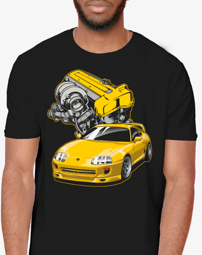 Toyota Supra MK4 & 2JZ-GTE Graphic Tee – JDM Legend Series