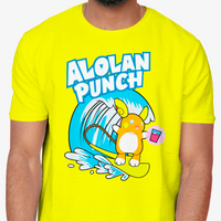 Alolan Punch Raichu Pokemon Tee Unisex T-Shirt