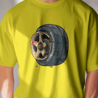 Shit Happens: Wrecked Rim JDM Graphic Tee