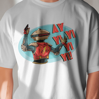 Alpha 5 "Ay Yi Yi! Power Rangers Graphic Tee Unisex