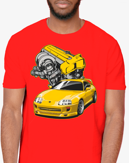Toyota Supra MK4 & 2JZ-GTE Graphic Tee – JDM Legend Series