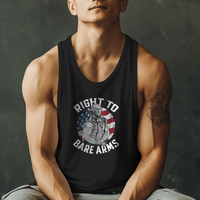 Right To Bare Arms George Washington Tank Top Unisex Activewear