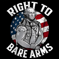 Right To Bare Arms George Washington Tank Top Unisex Activewear