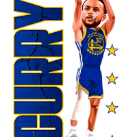 Steph Curry Warriors Illustration Graphic Tee Unisex Shirt