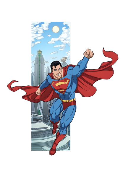 Superman: Man of Steel Graphic Tee Boys Youth Shirt