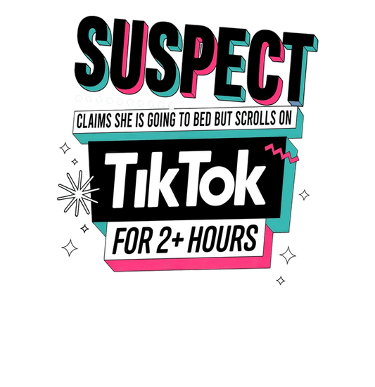 TikTok Addict Graphic Tee Unisex Short Sleeve