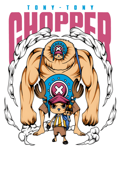 Tony Tony Chopper 2 Sides Graphic Unisex Tee