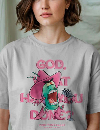 Pink Pony Club x Plankton – God, What Have You Done? Tee