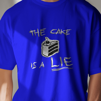 Portal "The Cake Is a Lie" Graphic Tee Unisex Tee