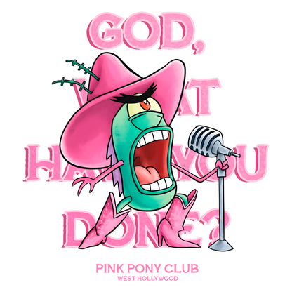 Pink Pony Club x Plankton – God, What Have You Done? Tee