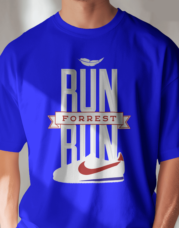 Run, Forrest, Run! Nike Spoof Graphic Tee Unisex Shirt