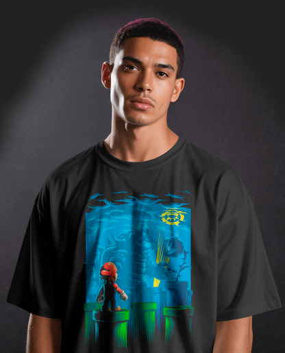 Shadow Showdown: Mario vs. Bowser Tee