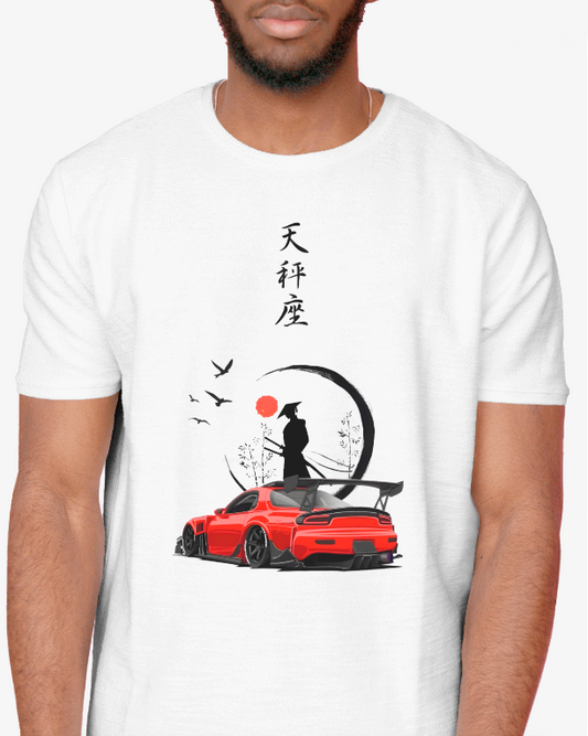 Samurai Spirit RX-7 FD T-Shirt | Japanese Car Culture Tee