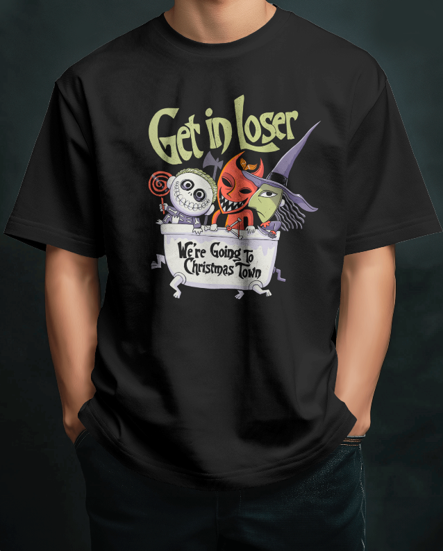 Nightmare Before Christmas "Christmas Town" Graphic Tee Unisex Shirt