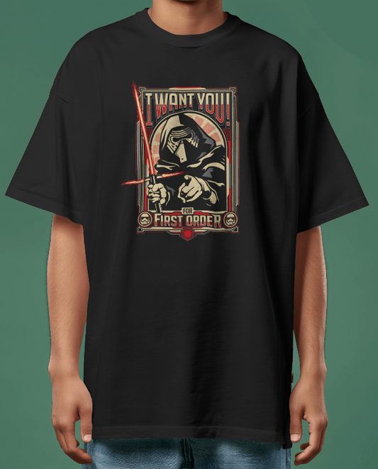 Kylo Ren "I Want YOU!" Star Wars Graphic Tee Unisex Shirt